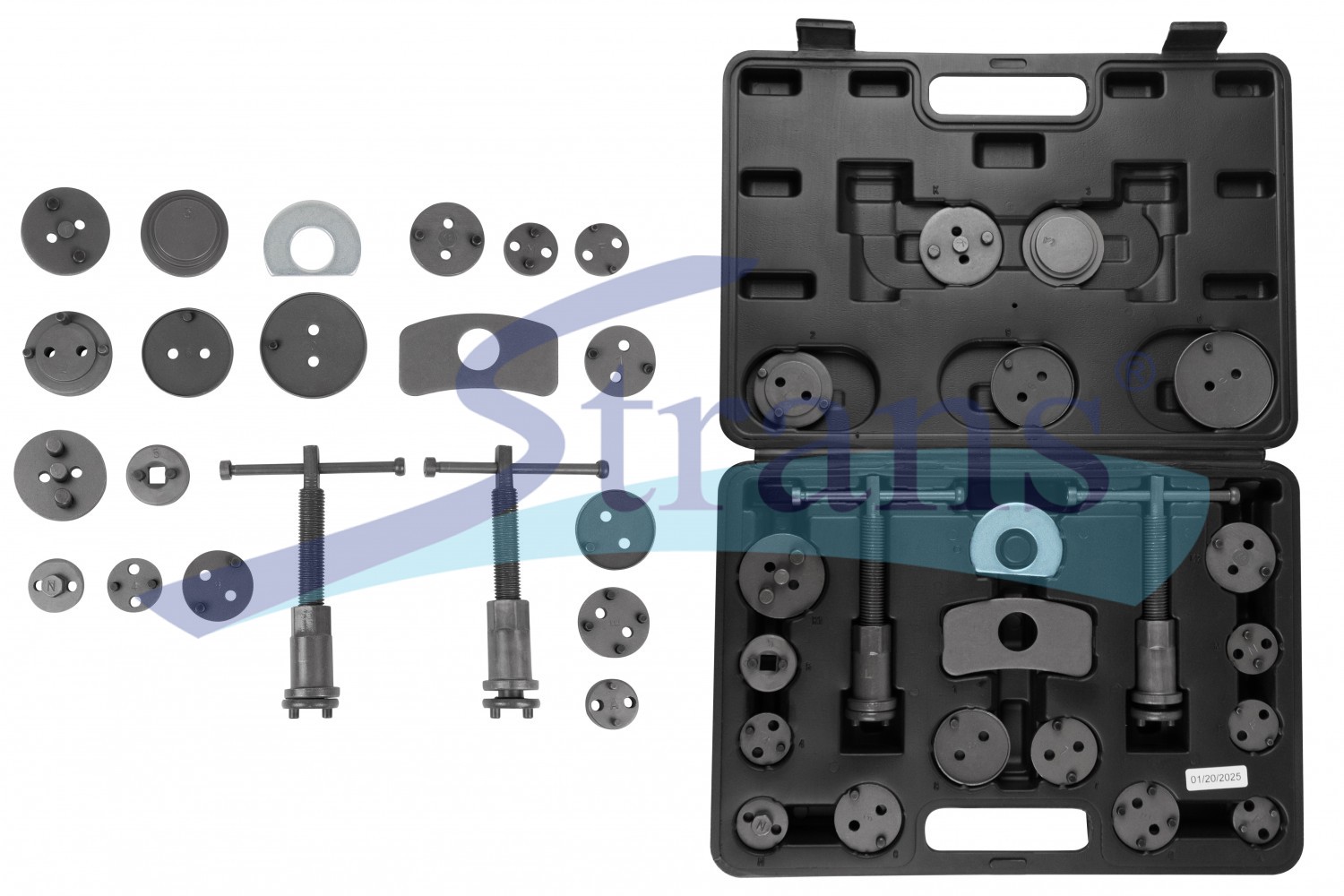 Набір Для Ремонту Гальмівних Поршнів Gut Mechanic 21Шт Bpr00021